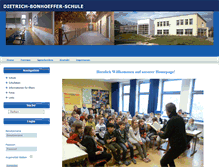 Tablet Screenshot of bonhoeffer.schulnetz.hamm.de