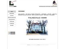 Tablet Screenshot of fs.schulnetz.hamm.de