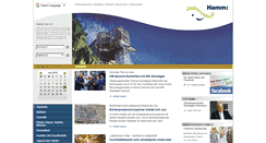 Desktop Screenshot of hamm.de